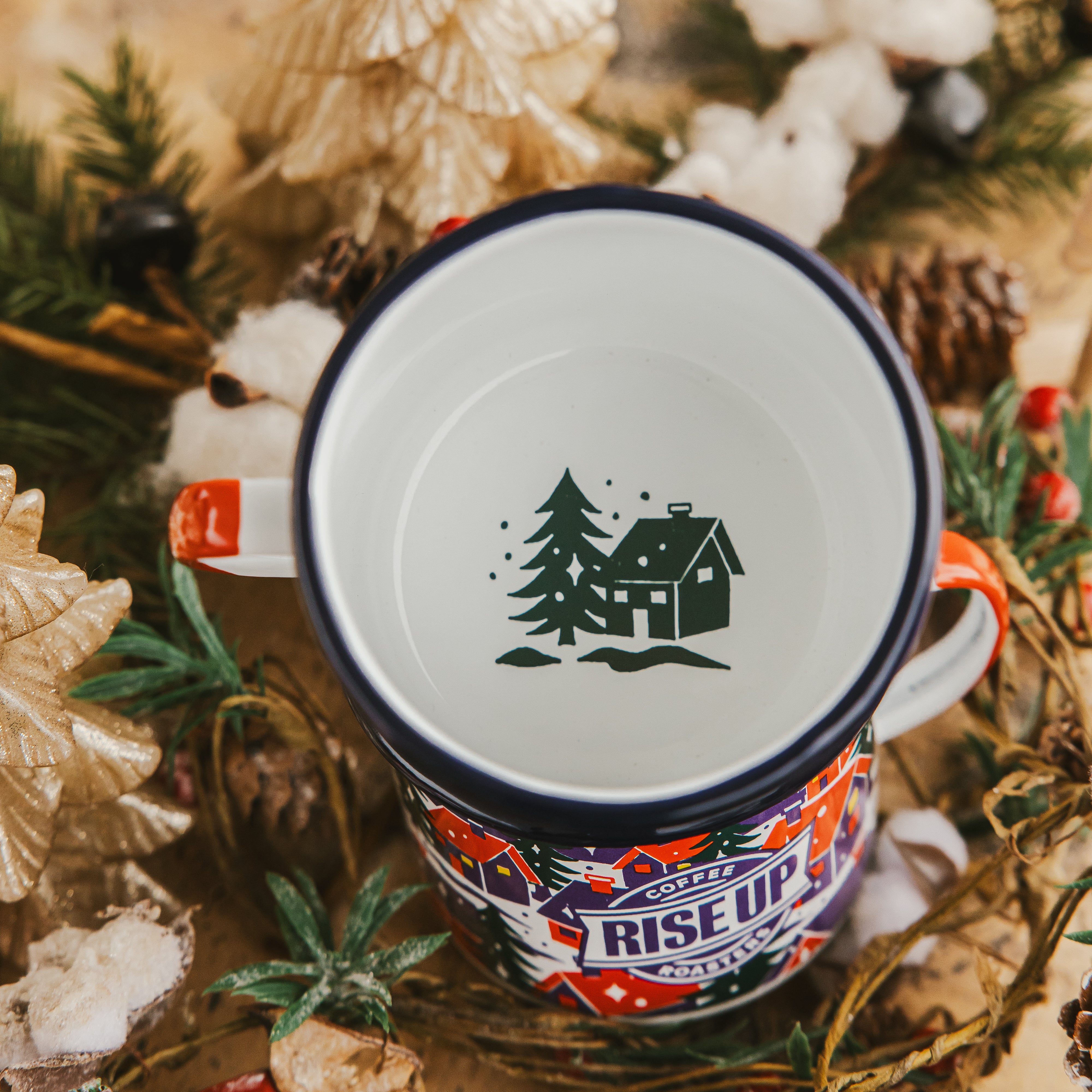 2025 Holiday Campfire Mug - 20 Years of Holiday Cheers! - Image 3