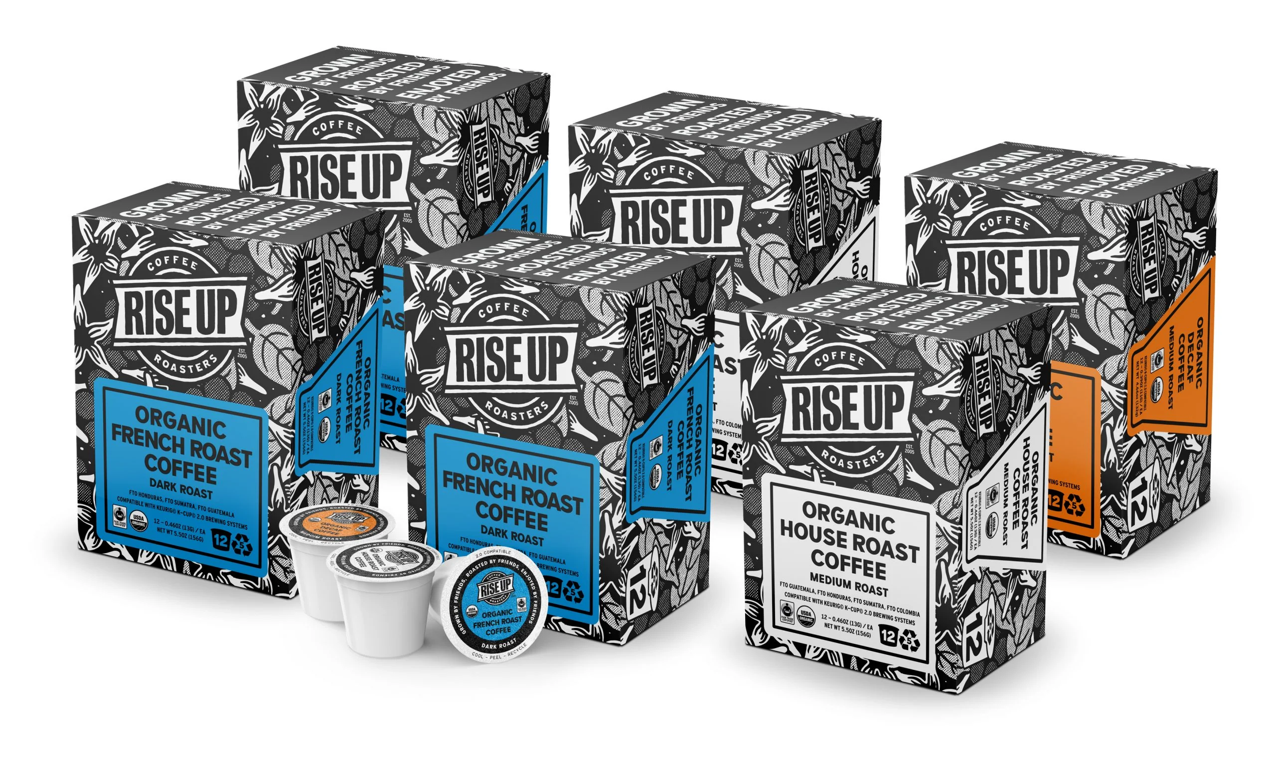 Bulk Variety Packs Organic Recyclable Coffee Pods - Image 3