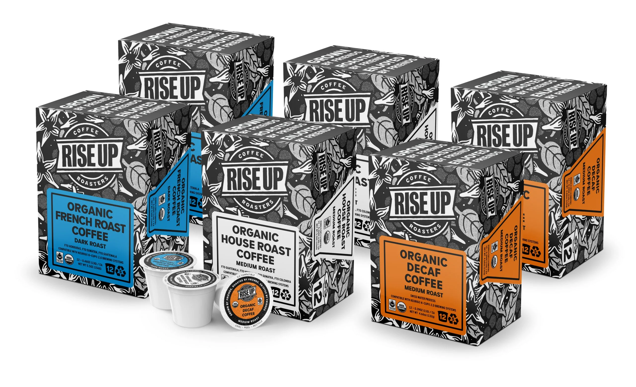 Bulk Variety Packs Organic Recyclable Coffee Pods - Image 4