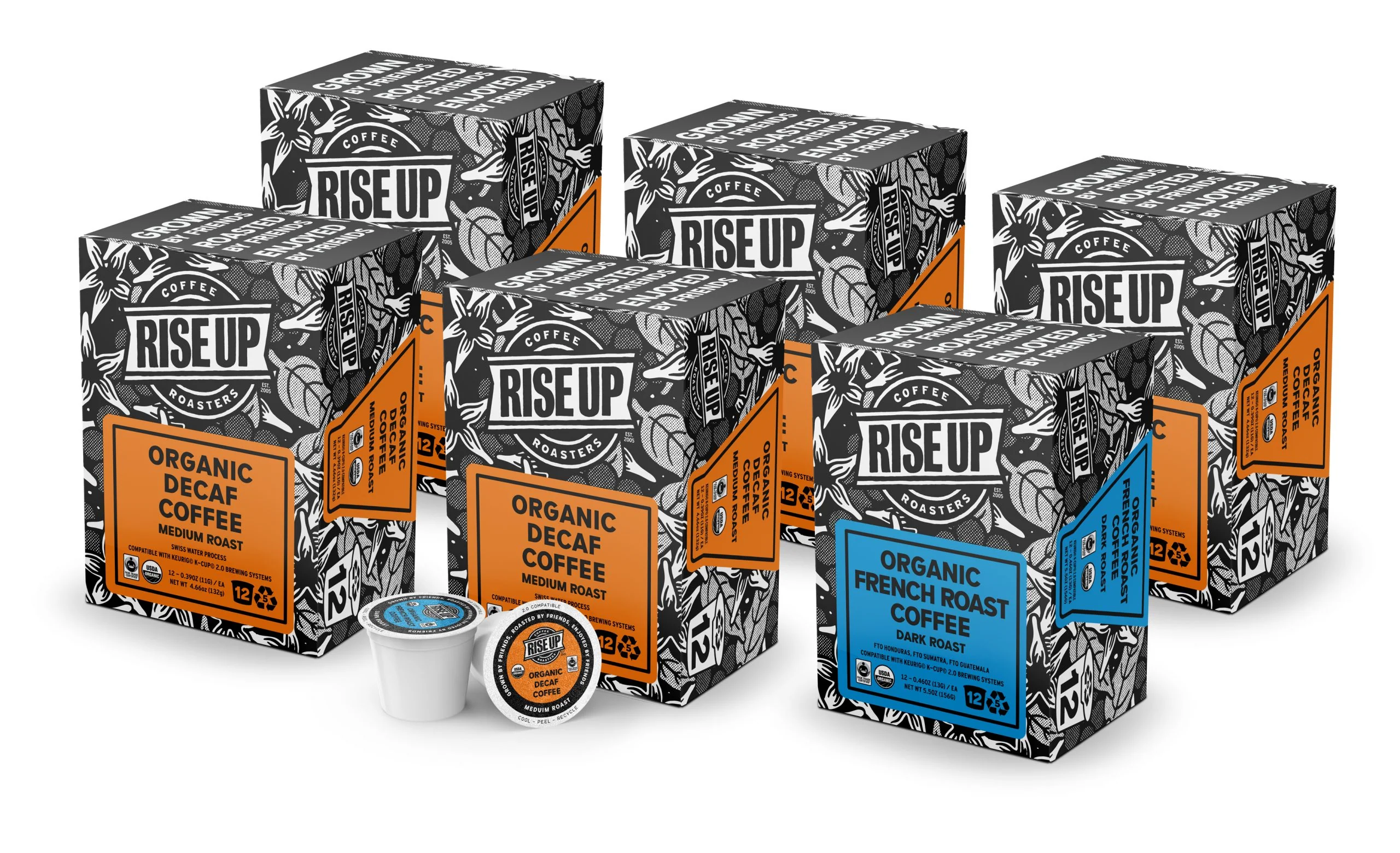 Bulk Variety Packs Organic Recyclable Coffee Pods - Image 6