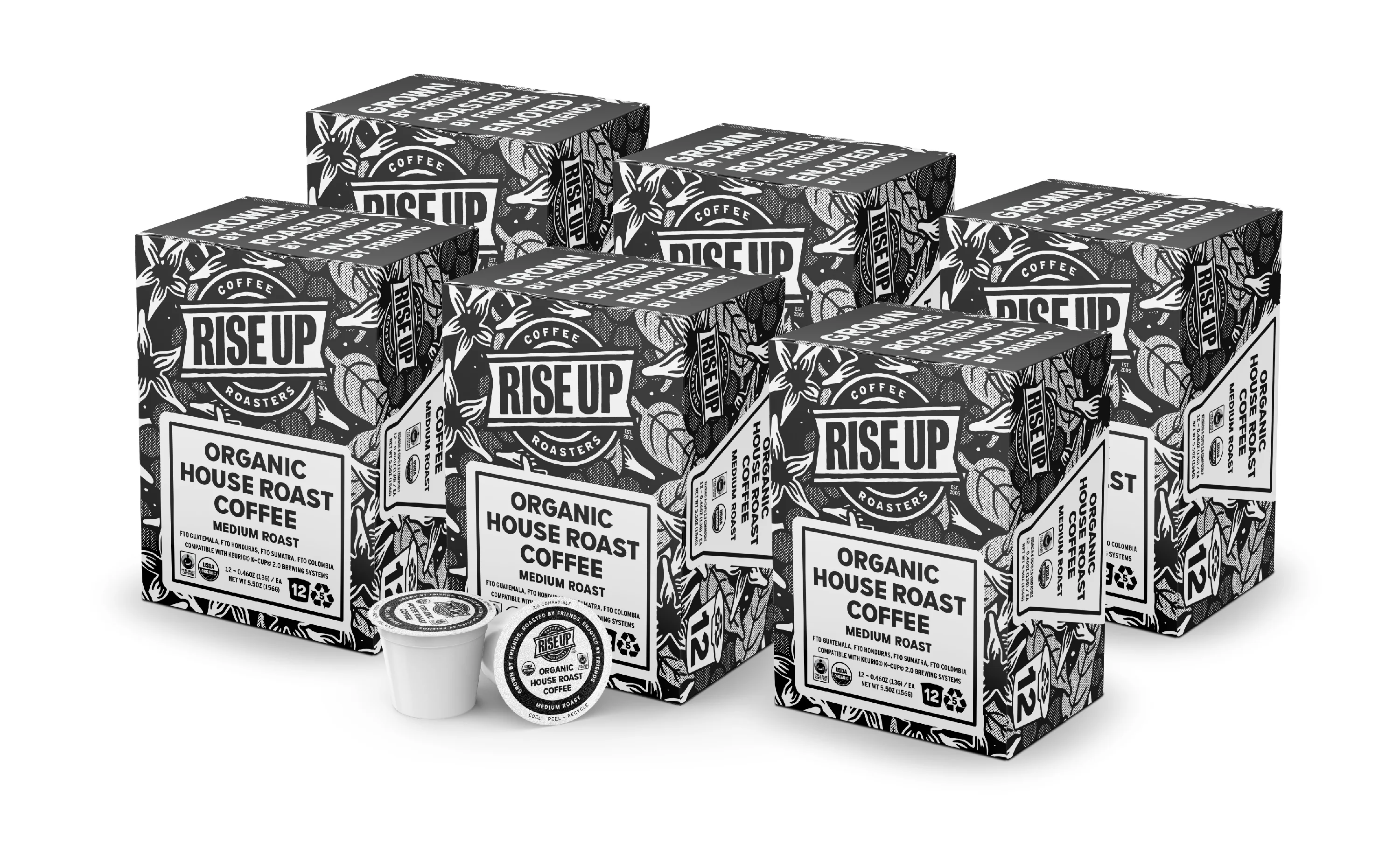 Organic House Roast Recyclable Coffee Pods - Image 5